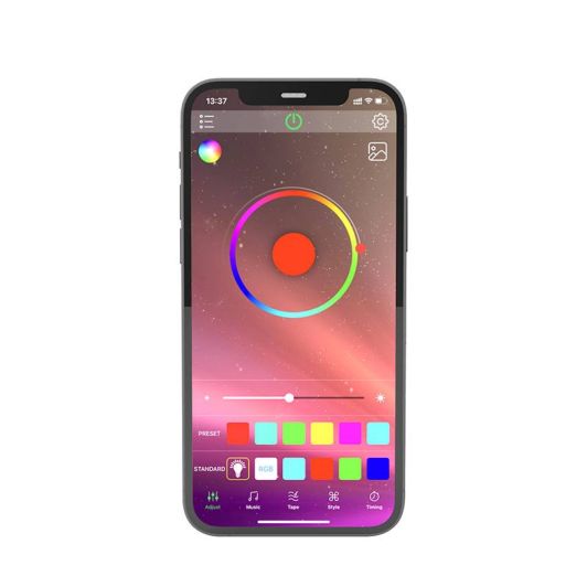 R-MUSIC Neon RGB LED Strip 3m Connected