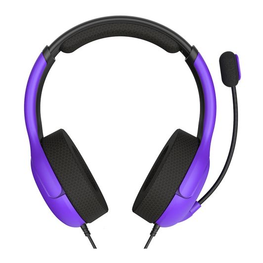 PDP Airlite Ultra Violet Headset met Microfoon compatibel met PlayStation
