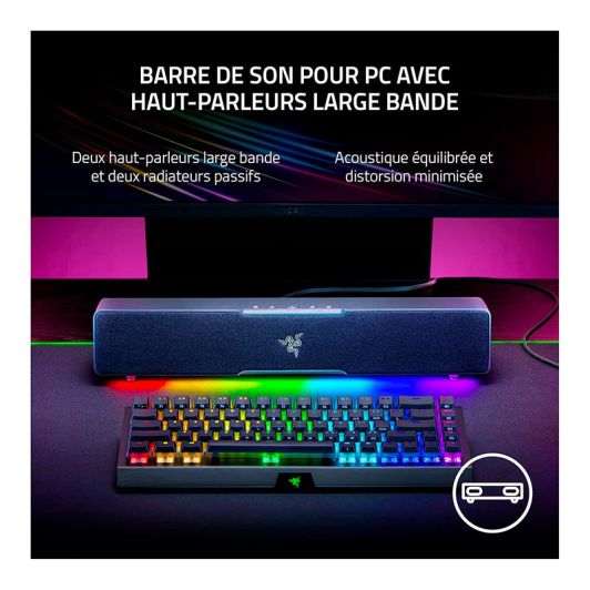 Barre de son RAZER Gaming Leviathan V2 X RGB
