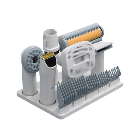 kit de toilettage animaux LIFENAXX avec 8 accessoires