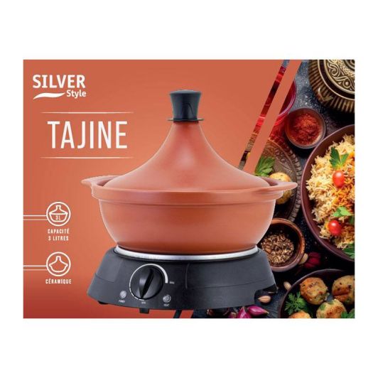 SILVER STYLE Elektrische Tajine - 3 Liter