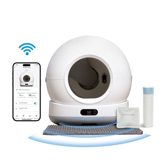 Zelfreinigende kattenbak PAWZZ met camera 72L