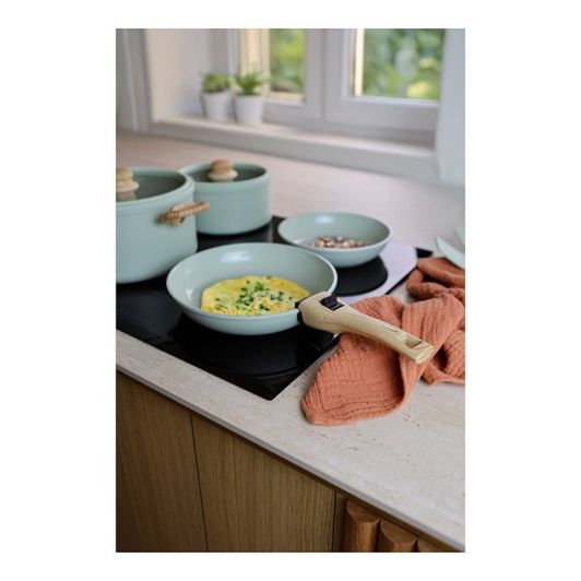 Pannenset MENASTYL SUPERBALL 8 stuks celadon