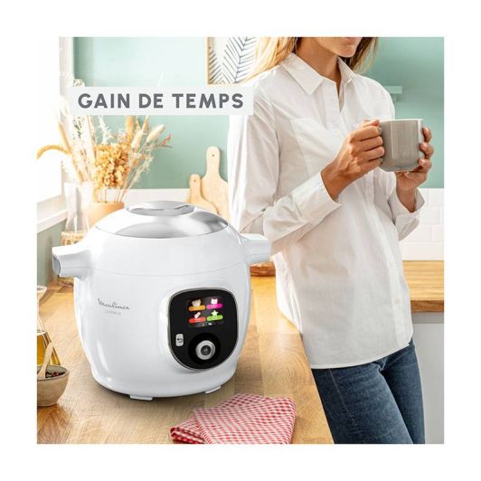 Multicuiseur MOULINEX COOKEO 80 recettes + spatule