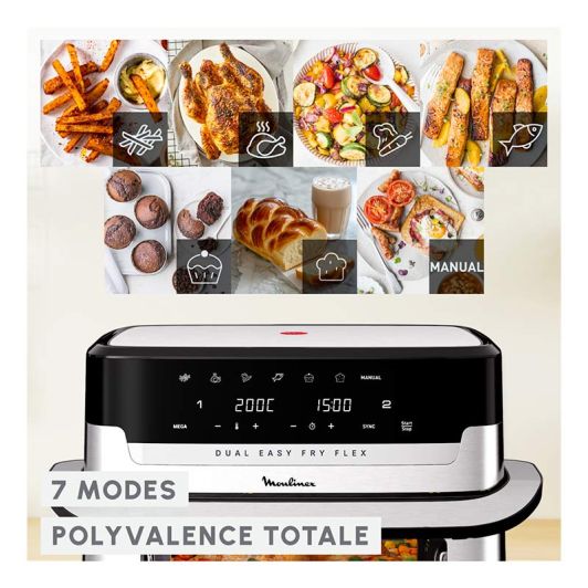 Olievrije friteuse MOULINEX 9L flex - EX922DF0