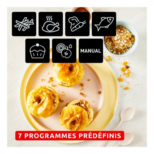 Friteuse sans huile MOULINEX double bac 11 L - EZ942AF0