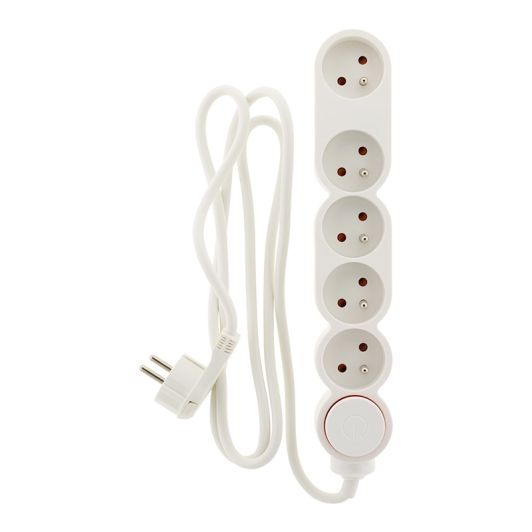 Multiprise ZENITECH x5 3M 3G1,5mm2