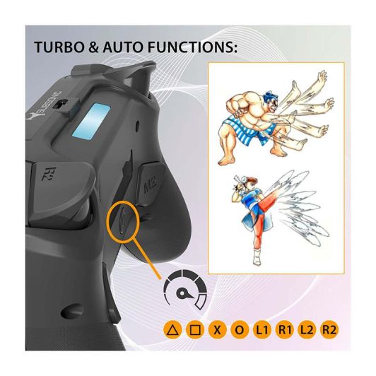 Manette SUBSONIC sans fil pour PS5 noire