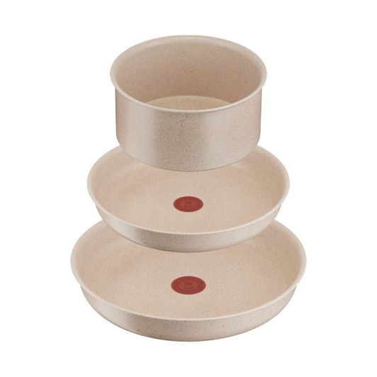 TEFAL Ingenio Delight 8-delige pannenset  crème