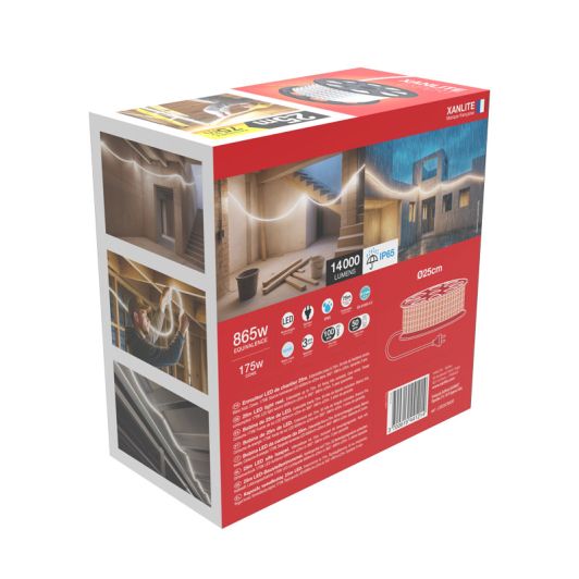 Ruban LED XANLITE pour chantier 25M