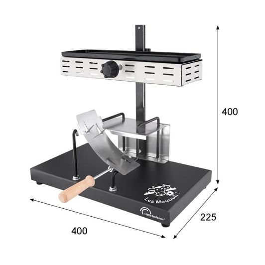 Appareil à fondue LITTLE BALANCE traditionnelle 1/2 meule - LB8752