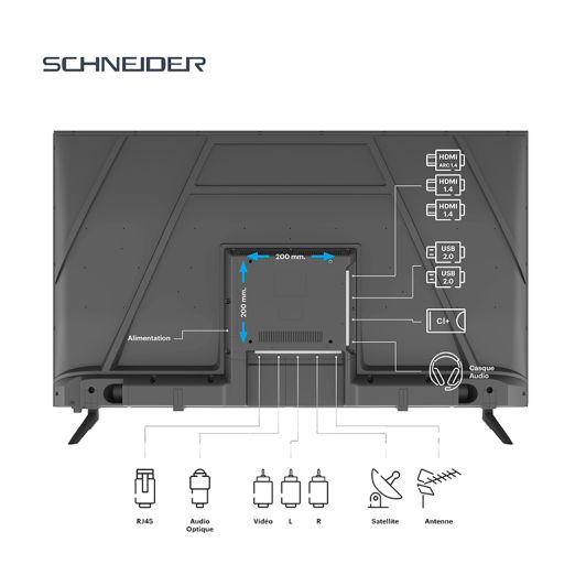 SCHNEIDER 65A1 - tv 65