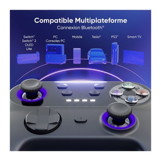 ONIVERSE draadloze controller voor de Nintendo Switch