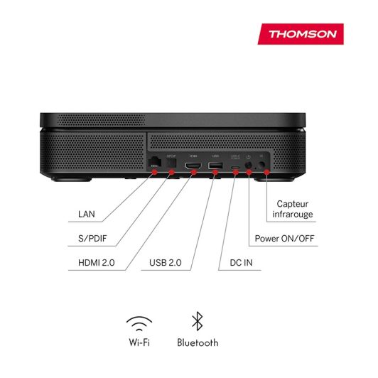 Thomson Sirius PG55B Laserbeamer - Full HD Laser Projector
