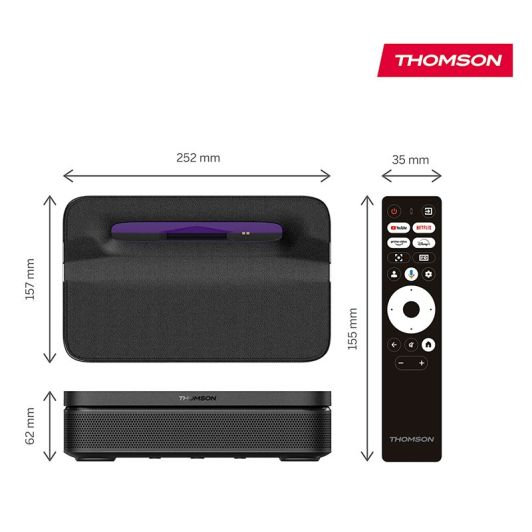 Thomson Sirius PG55B Laserbeamer - Full HD Laser Projector
