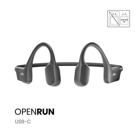 Bluetooth-hoofdtelefoon SHOKZ OPENRUN zwart