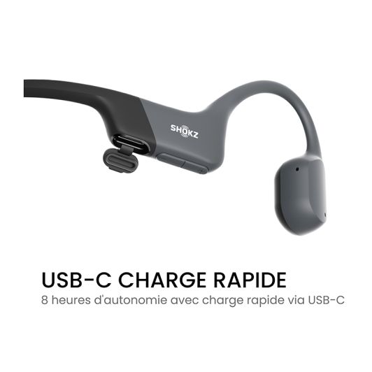 Bluetooth-hoofdtelefoon SHOKZ OPENRUN zwart
