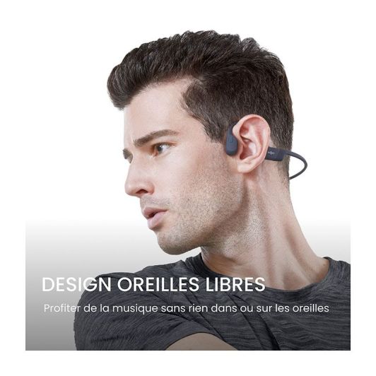 Bluetooth-hoofdtelefoon SHOKZ OPENRUN zwart