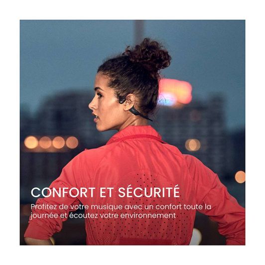 Bluetooth-hoofdtelefoon SHOKZ OPENRUN zwart