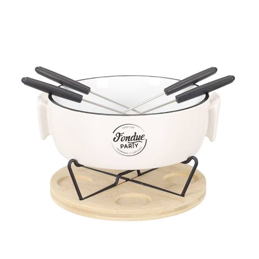 Fondue à la bougie pour 4 personnes