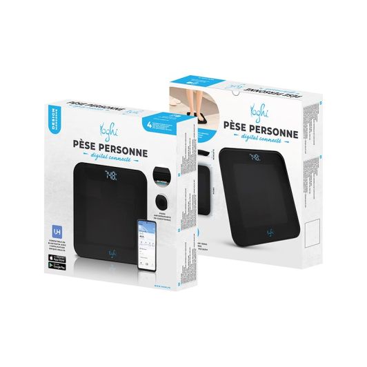 YOGHI Connected Weegschaal I FIT 2 BLACK