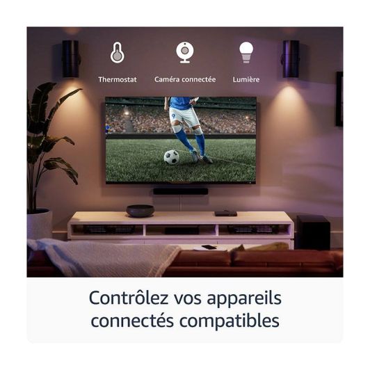 Passerelle Multimédia FIRE STICK TV AMAZON 4K PLUS 2ème génération avec télécommande