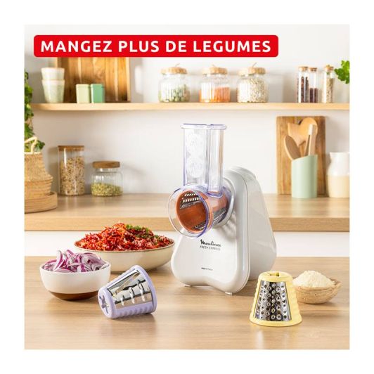 Hâchoir MOULINEX Fresh Express beige - DK853BE0
