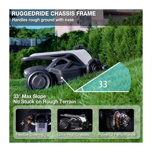 Airseekers Tron Robotmaaier - 2400 m² - Draadloos - RTK GPS