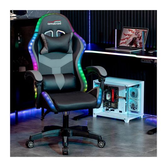 Chaise Gaming AMSTRAD AMS LED PIXEL