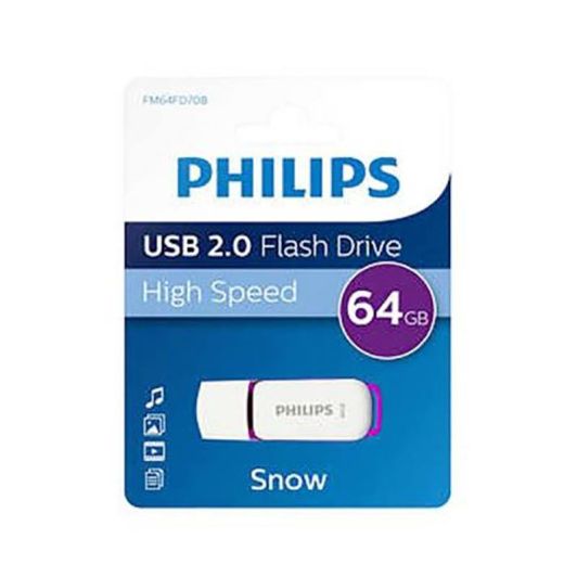 Clé USB PHILIPS Snow 64Go 2.0