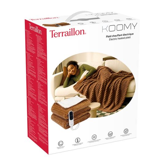 TERRAILLON KOOMY Elektrische warmtedeken - CARAMEL