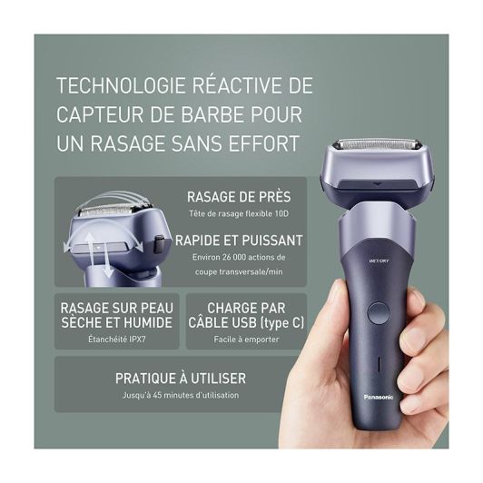Rasoir PANASONIC ES-RM3FXK503