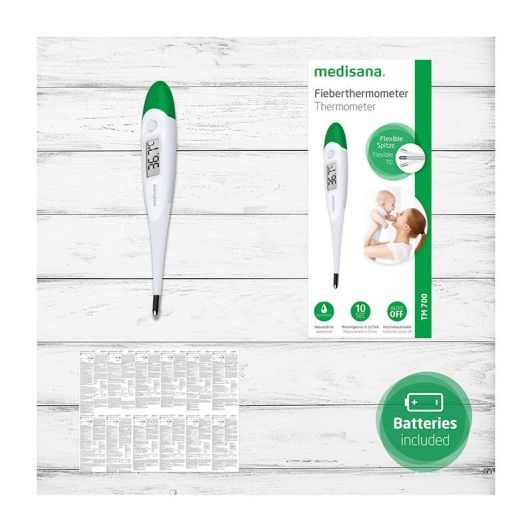 Thermomètre Médical Flexible MEDISANA TM-700 - Lecture Rapide - Alerte Fièvre
