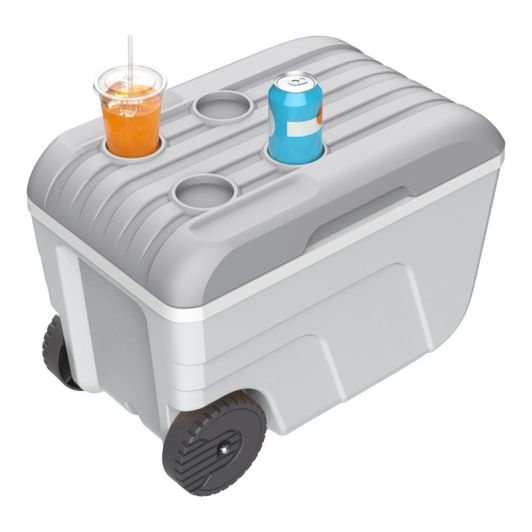 Glacière 52L poignée et roues