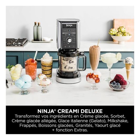 Sorbetière NINJA Creami Deluxe - NC502EU