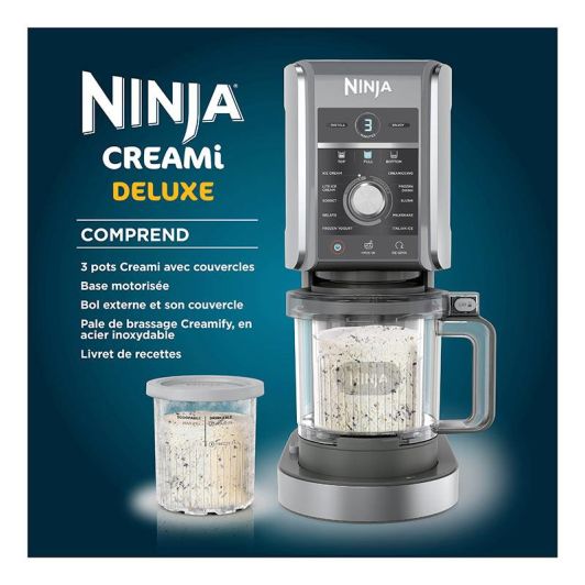 Sorbetière NINJA Creami Deluxe - NC502EU