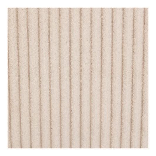 Opvouwbare poef - 38x38 cm - Fluweel Ecru