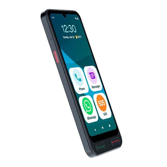 SPC Zeus 2 Pro Smartphone - 128GB - Zwart - Seniorentelefoon