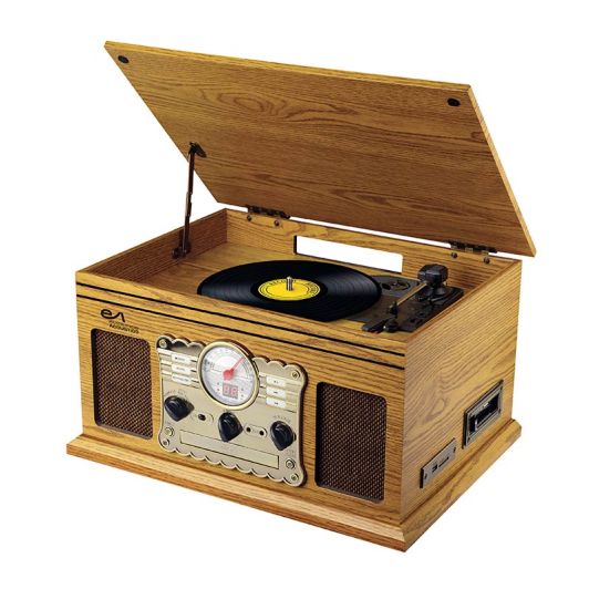 Evidence Acoustics PL300 Microsysteem Bluetooth & USB  Zwart