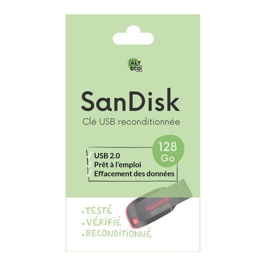 Clé USB SANDISK 128Go reconditionnée