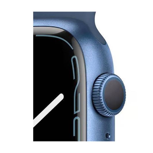 Apple Watch Series 7 (GPS) - 45mm - Blauw Aluminium - Refurbished Grade Uitstekende Staat