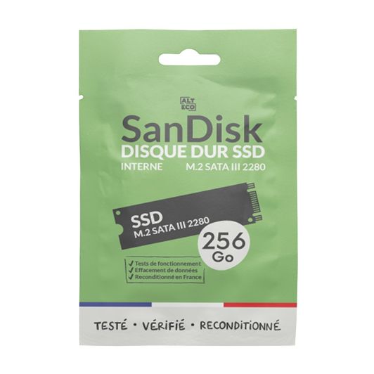 Refurbished interne SSD SANDISK NV3 - M.2 256GB 2280