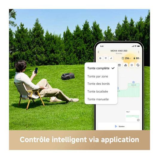 Robot tondeuse DREAME ViAX 300