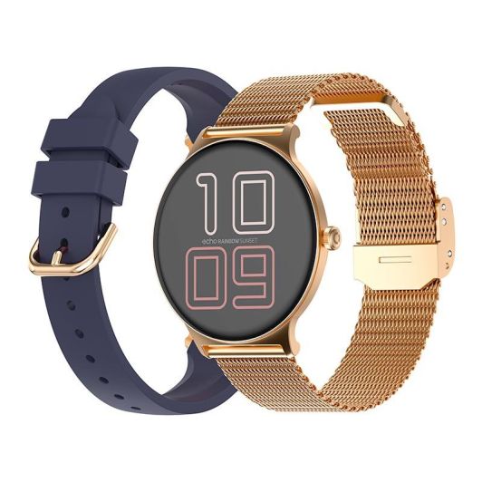 ECHO Rainbow Sunset Smartwatch - Lederen Bandje