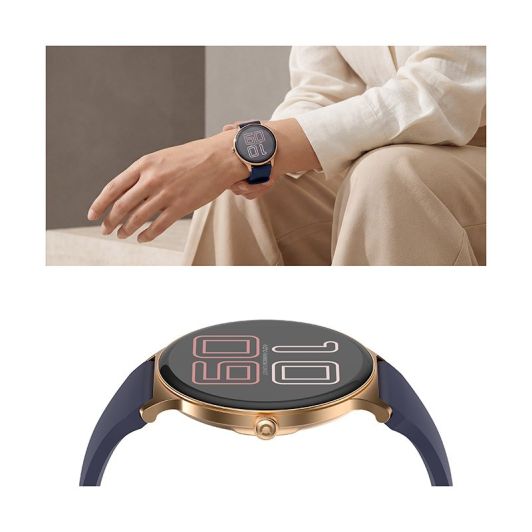 ECHO Rainbow Sunset Smartwatch - Lederen Bandje