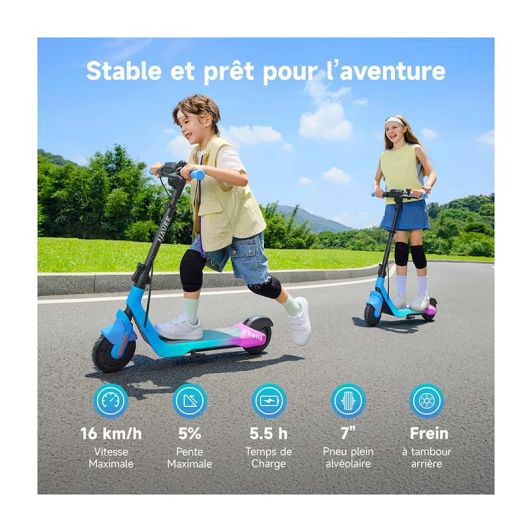 Trottinette électrique pour enfant NAVEE K100 Max 