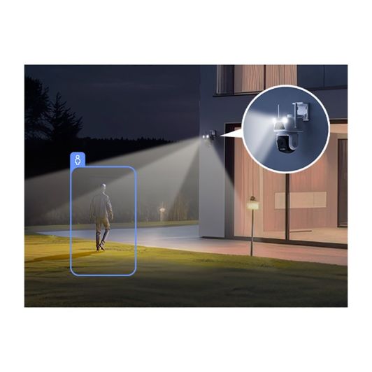 Caméra de surveillance EZVIZ BEANS VIEW D320 Dual 2K Blanche