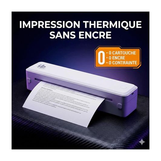 Imprimante UPRINT Thermique A4 mobile U8  sans encre
