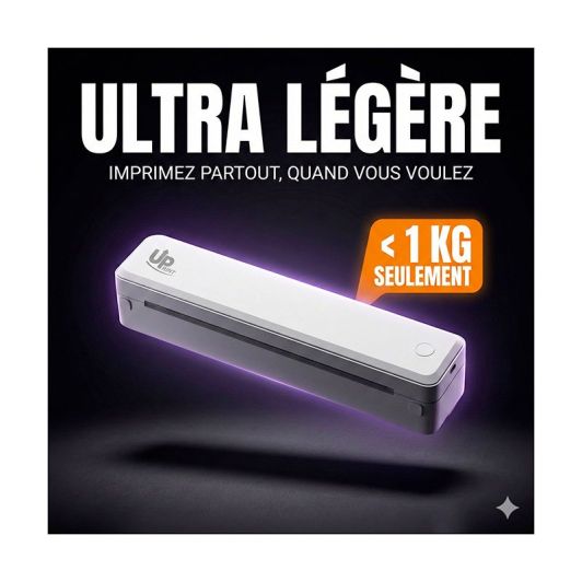 Imprimante UPRINT Thermique A4 mobile U8  sans encre