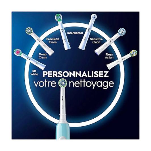  ORAL-B PRO 1 SERIES elektrische tandenborstel Caribbean Blue